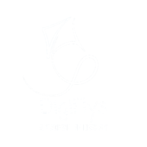DigiFlys Logo White